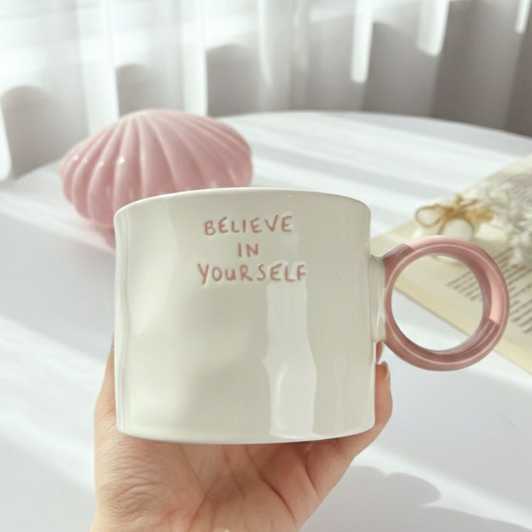 Believe mug