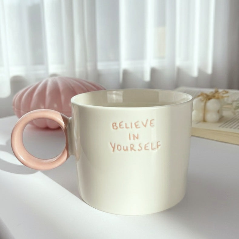 Believe mug