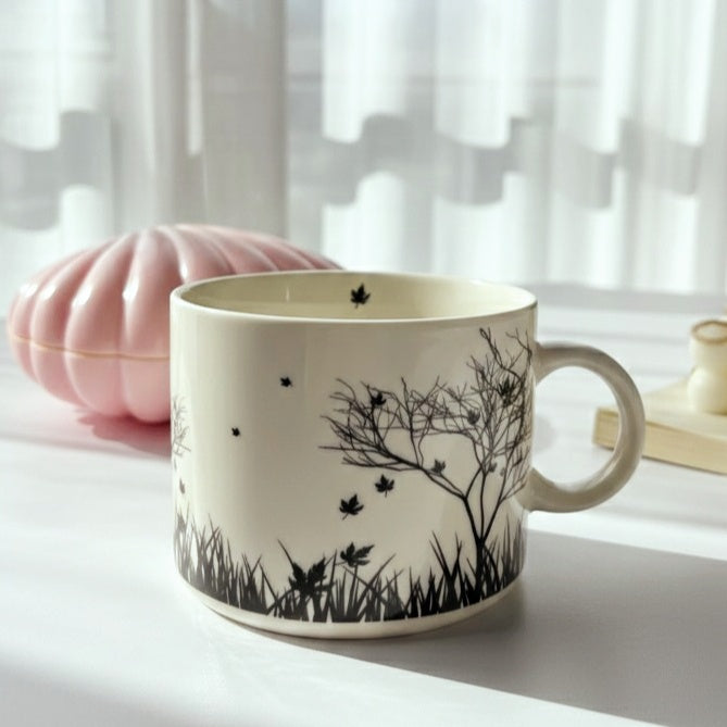 Black Art Mug