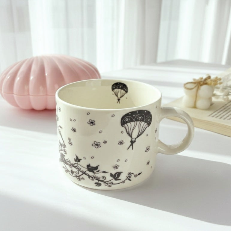 Black Art Mug