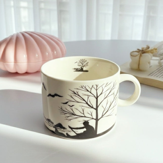 Black Art Mug