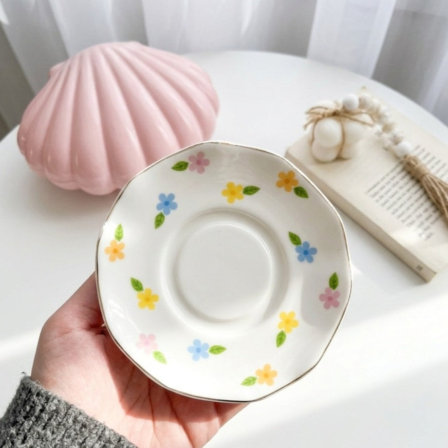 Pastel Garden Cup Coffee Size