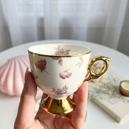 Full Set Of Peony Cup Coffee Size
