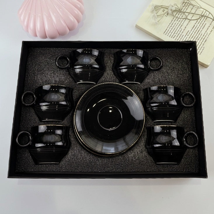 Full Set Of Ribblack Cup Tea Size