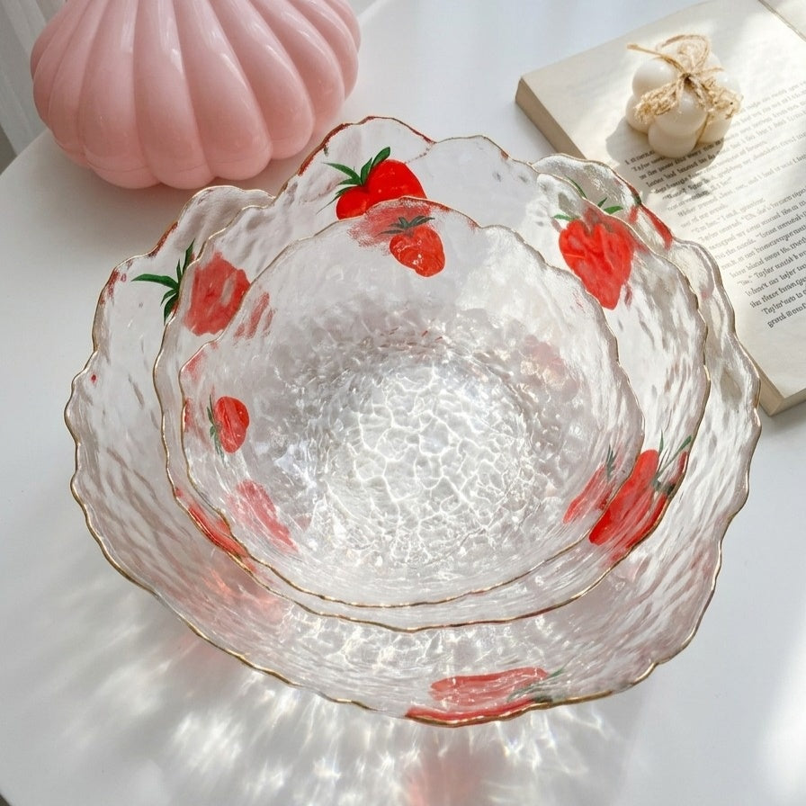 Strawberry glassy Set