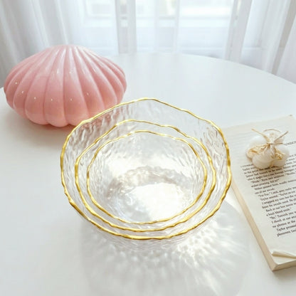 White*Gold Glassy Set