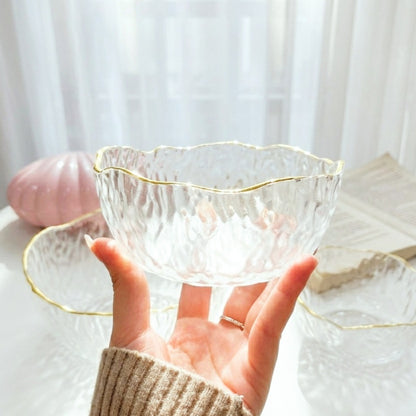 White*Gold Glassy Set