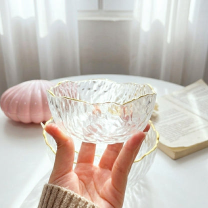 White*Gold Glassy Set