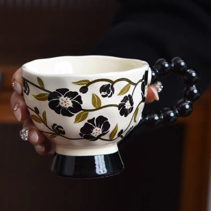 Black Bubbles Mug