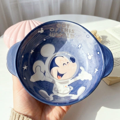 Blue Mickey Bowl With Hand