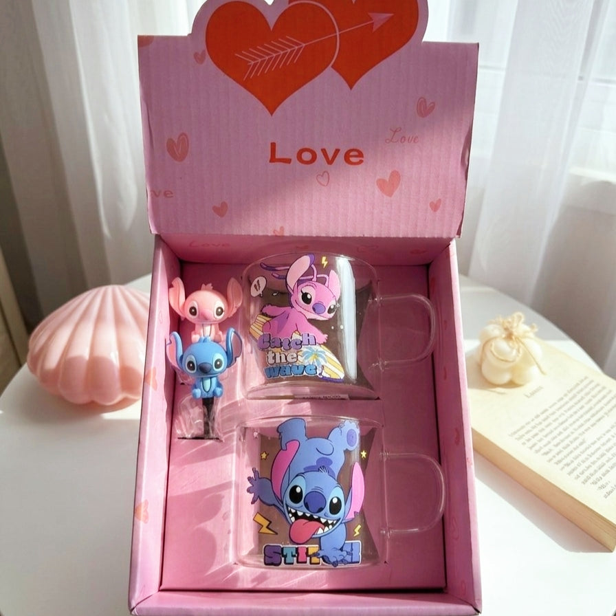 Stitch & Angel Set Mug