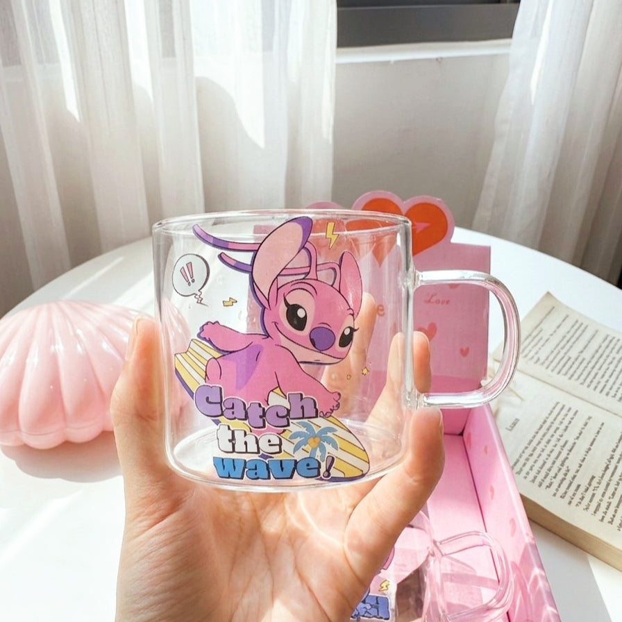 Stitch & Angel Set Mug