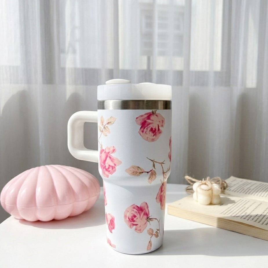 White Flowery Stanley 500 Ml
