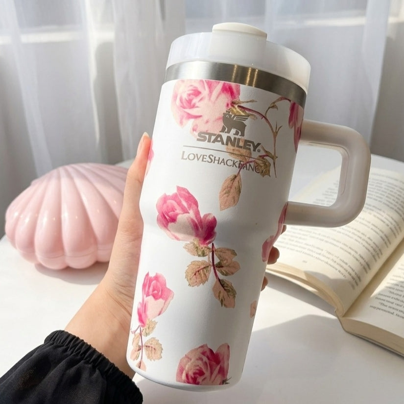 White Flowery Stanley 500 Ml