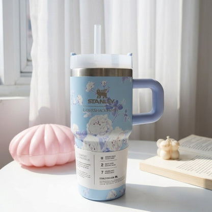 Blue Flowery Stanley 500 Ml
