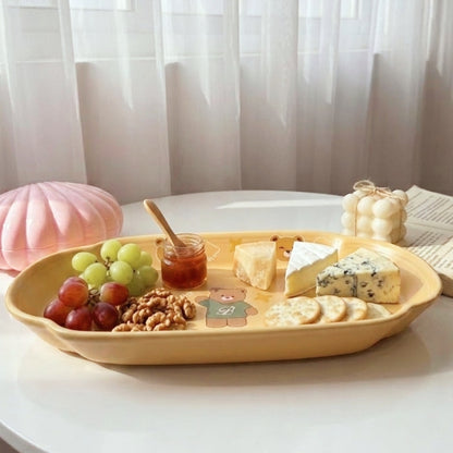 Yellow Bear Serving Plate