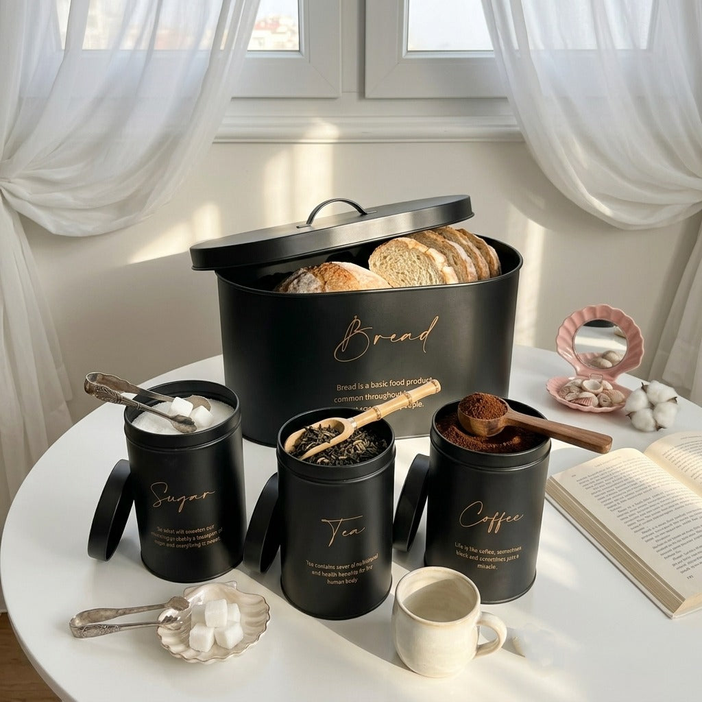 Matte Kitchen Storage Set
