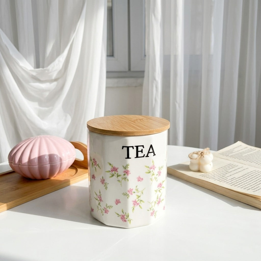Floral Harmony Canister Set