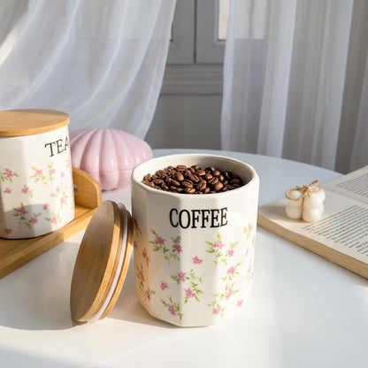 Floral Harmony Canister Set
