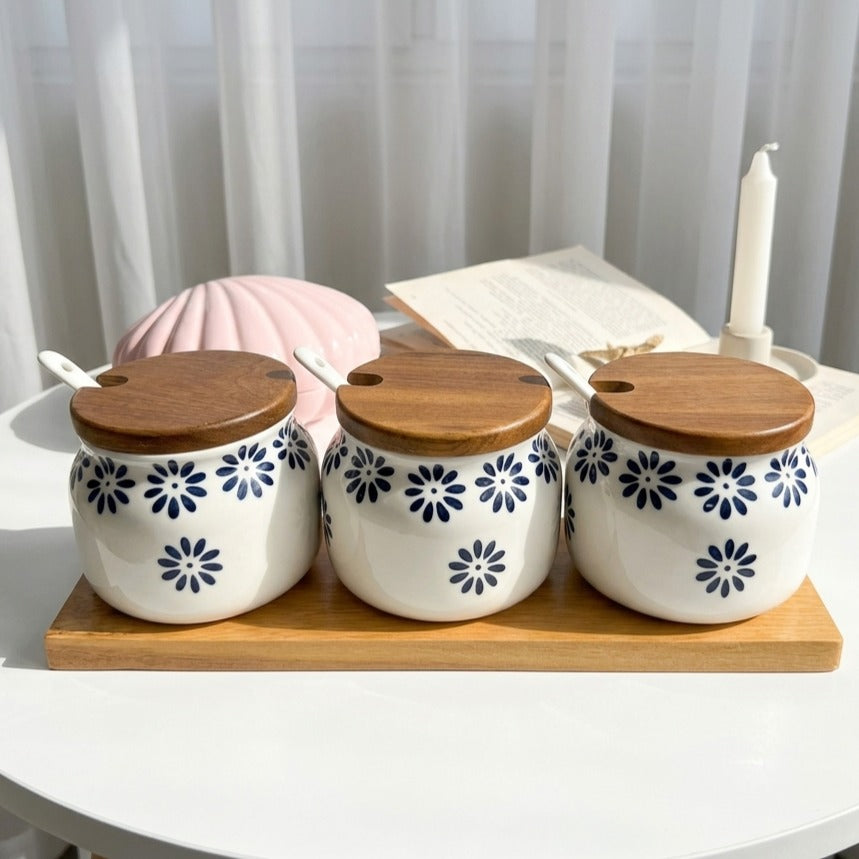 Daisy Flower Container Set
