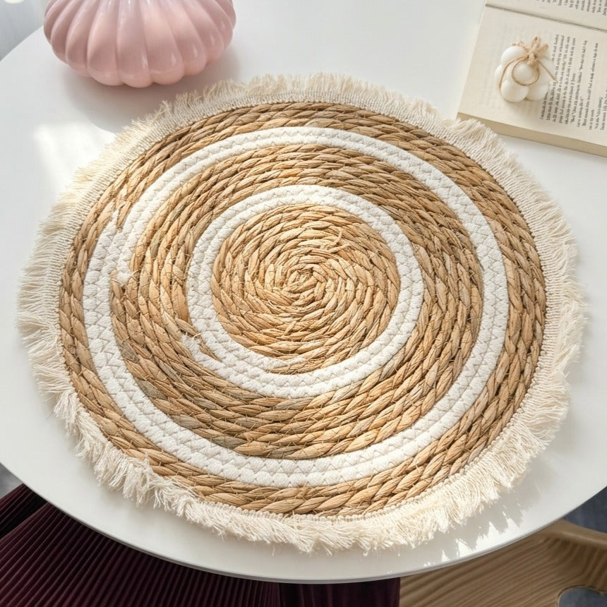 Boho Spiral Mat