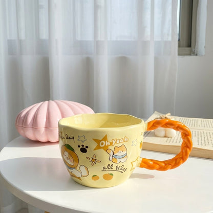 Mini Cats Braided Mug