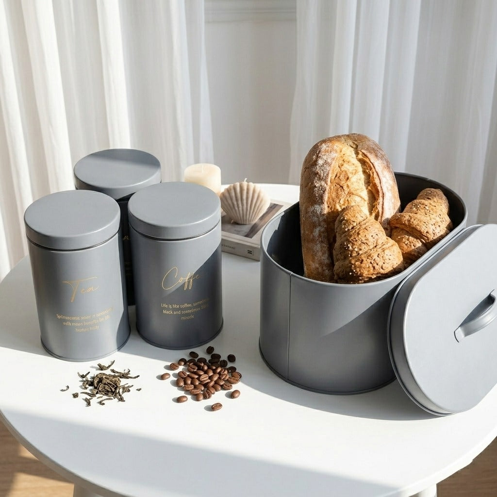 Matte Kitchen Storage Set