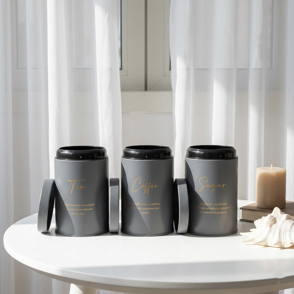 Matte Kitchen Storage Set