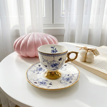 Blue Bird Cage Cup Coffee Size (one Piece)