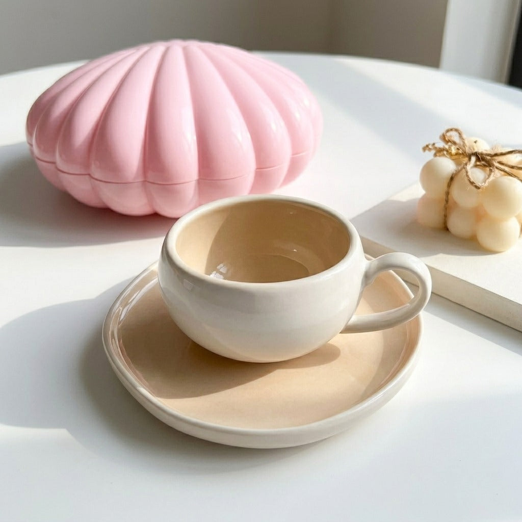 Pearl Beige Cup (one piece)