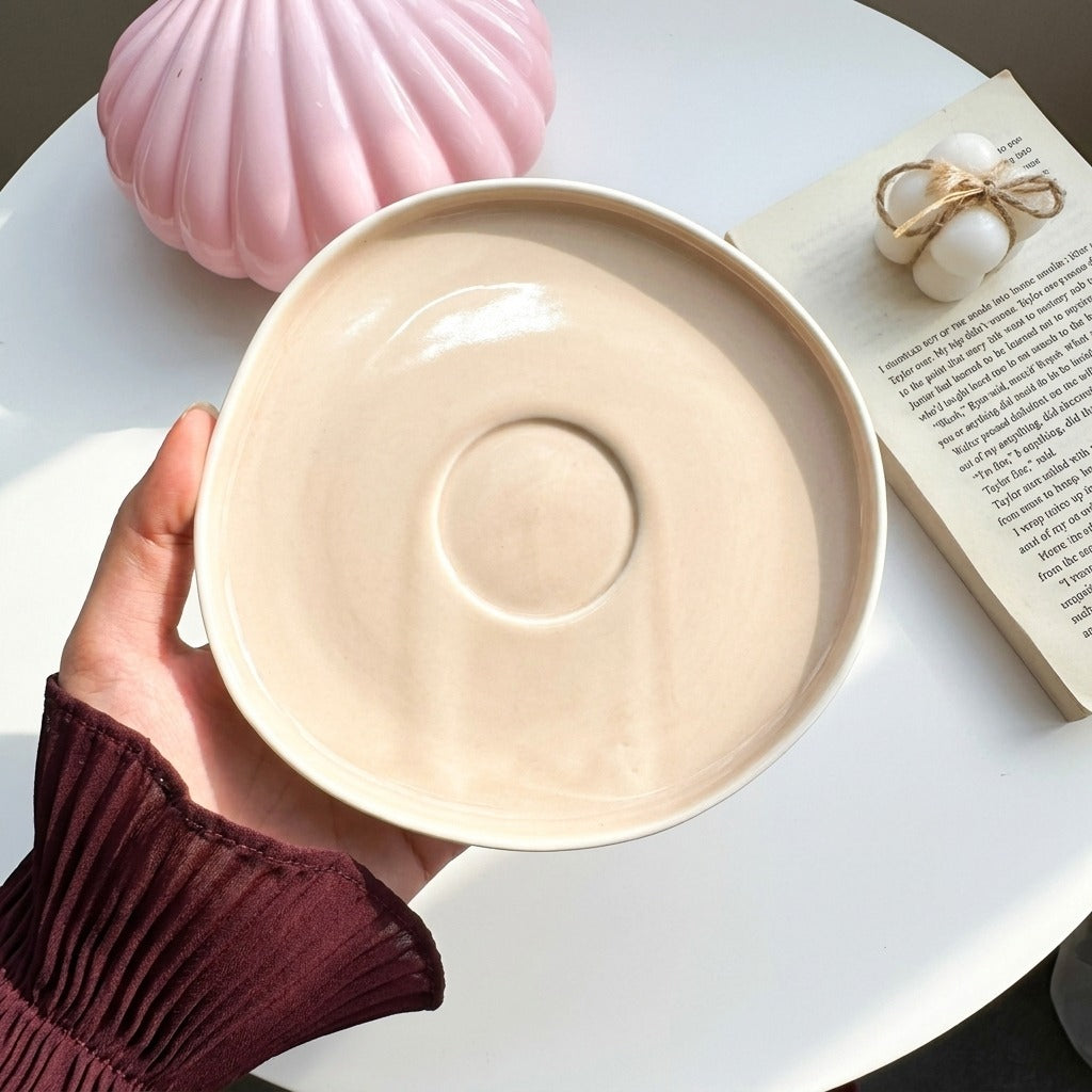 Pearl Beige Cup (one piece)
