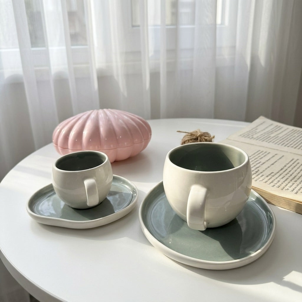 Olive Cozy Cup (one piece)