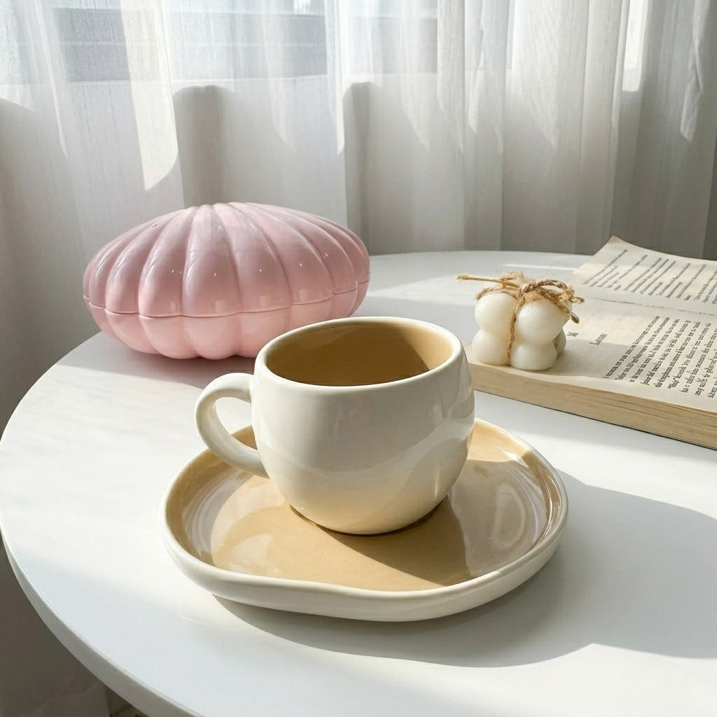Beige Cozy Cup (one piece)