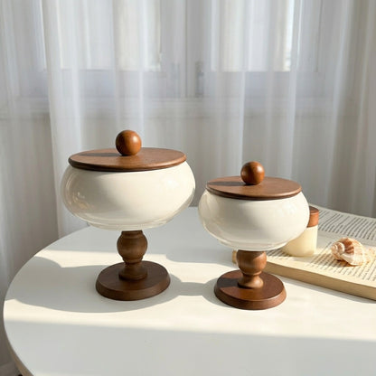 Luna Pedestal Jar