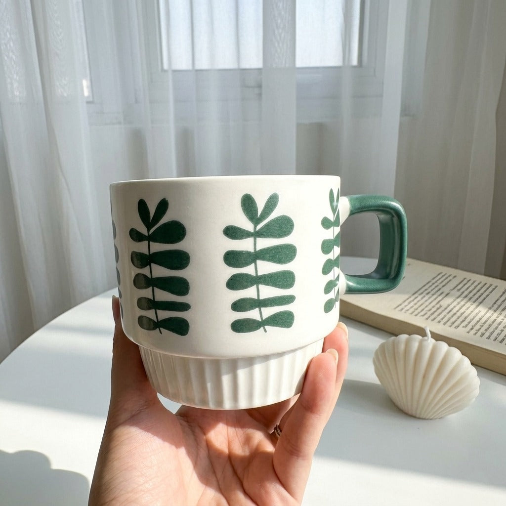 Minty Leaves Mug