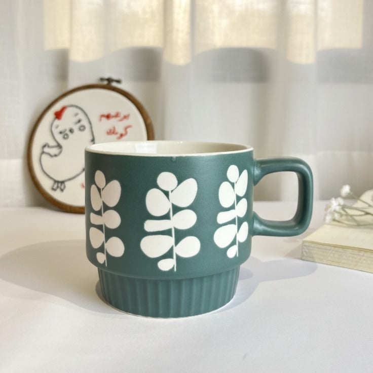 Minty Leaves Mug