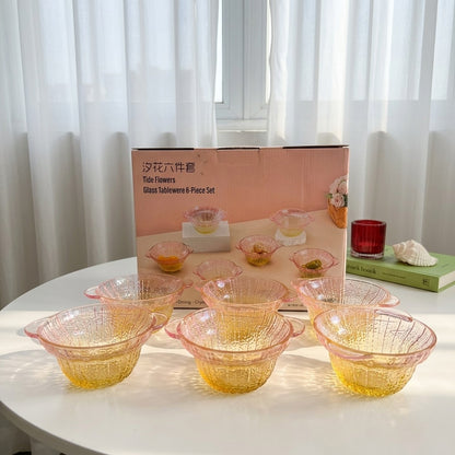 Yellow Petal Bowl (Set)