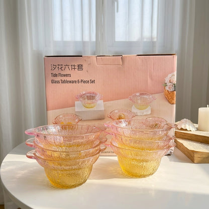 Yellow Petal Bowl (Set)