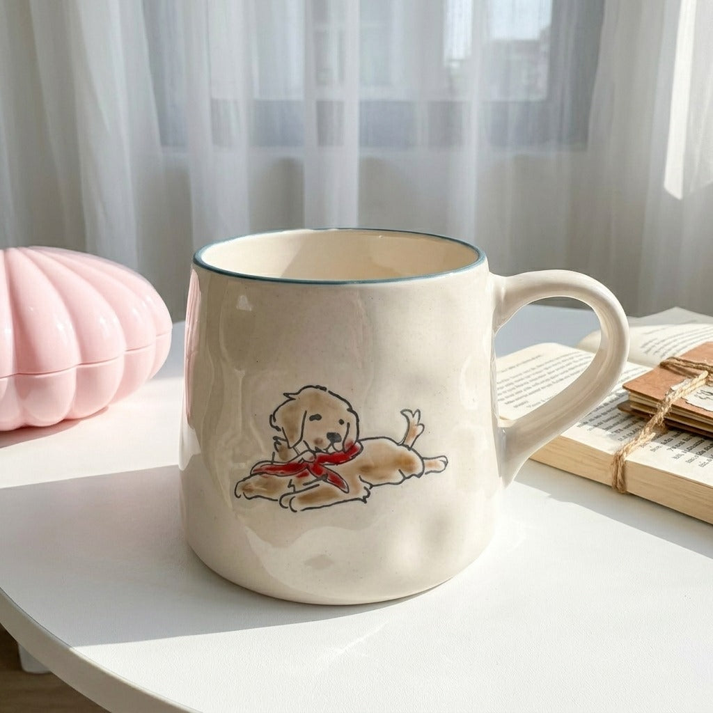 Vintage Puppy Mug