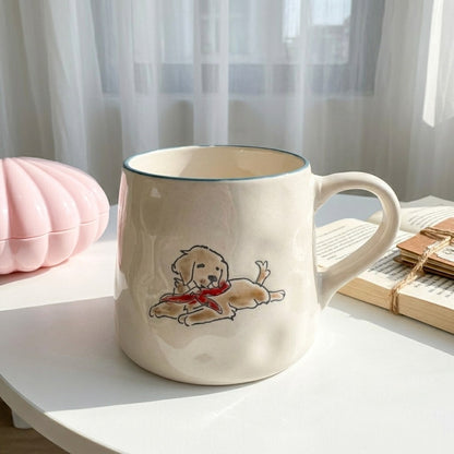 Vintage Puppy Mug