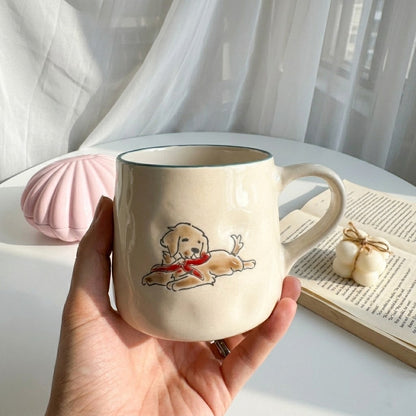 Vintage Puppy Mug