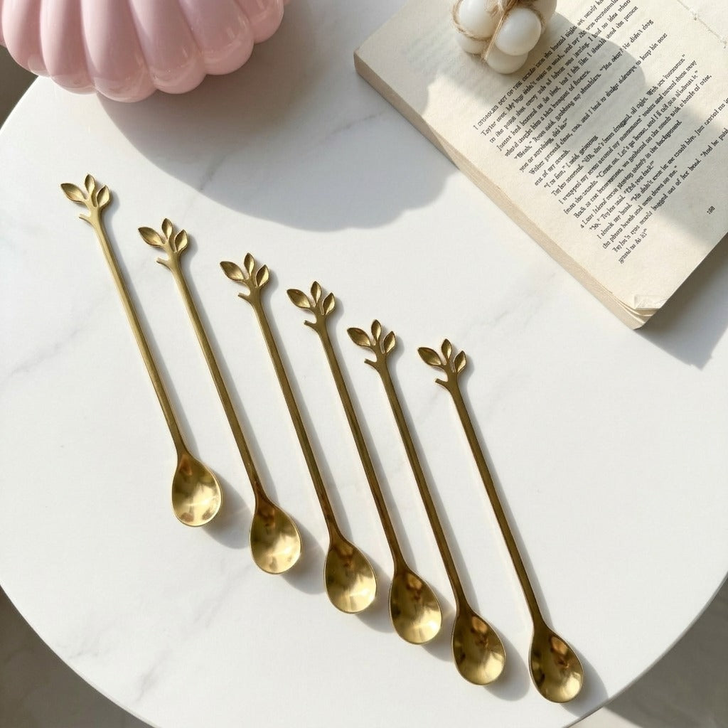 Leaves Spoons Set