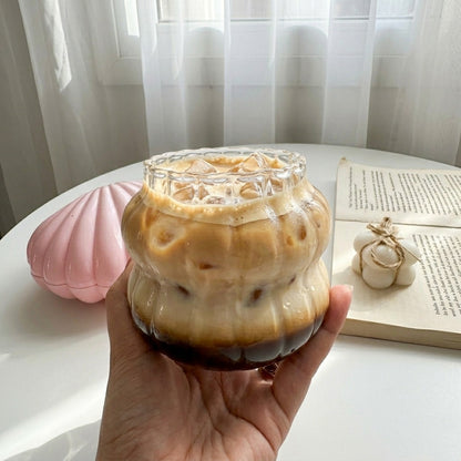 Ripple Wave Glass Cup