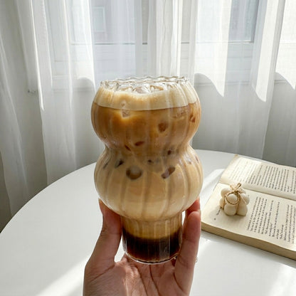 Cloud Ripple Glass Cup
