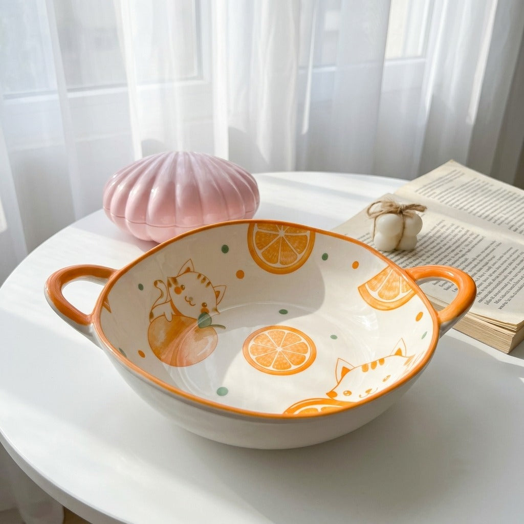 Orange Kitty Tajine