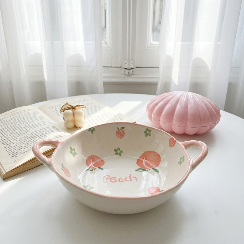 Peach Flowery Tajine