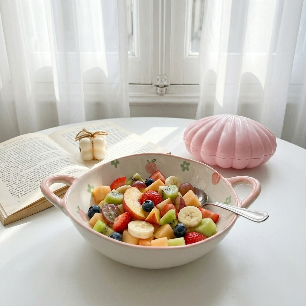 Peach Flowery Tajine