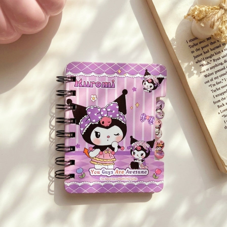 Kuromi Mini Notebook