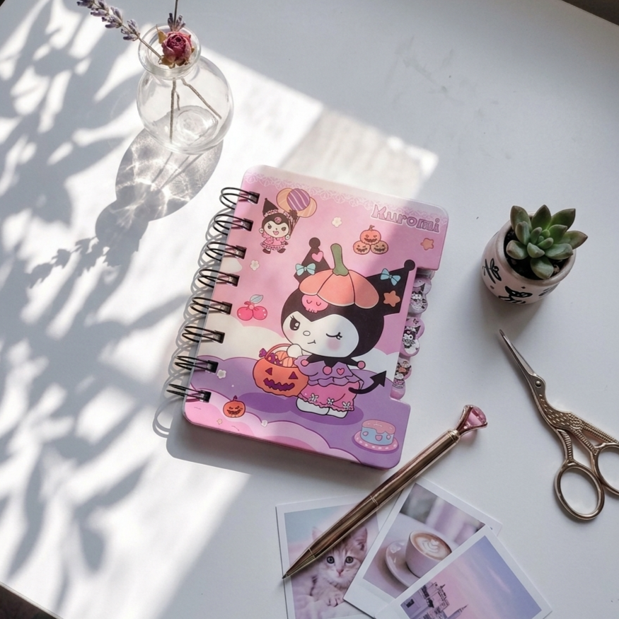 Kuromi Mini Notebook