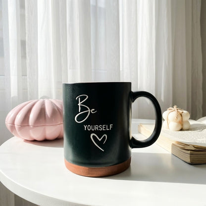 Be-Yourself Black Mug